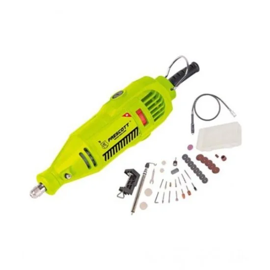 PRESCOTT PT-1302502 Mini Grinder Rotary Tool Kit