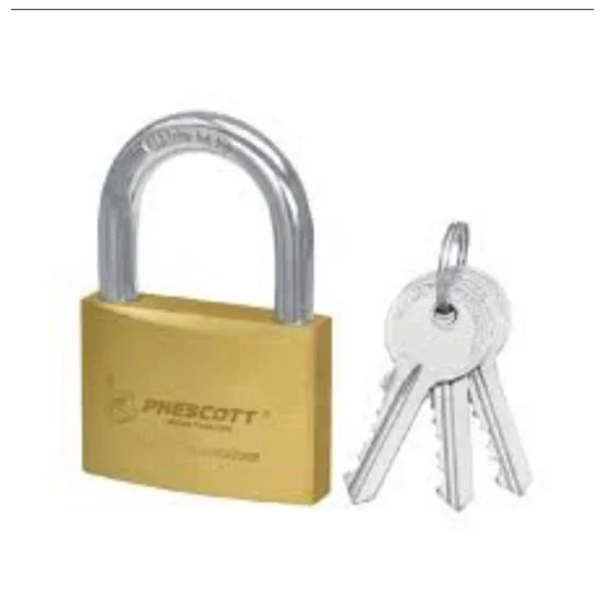 PRESCOTT PXPB163 Super Polished Brass Padlock