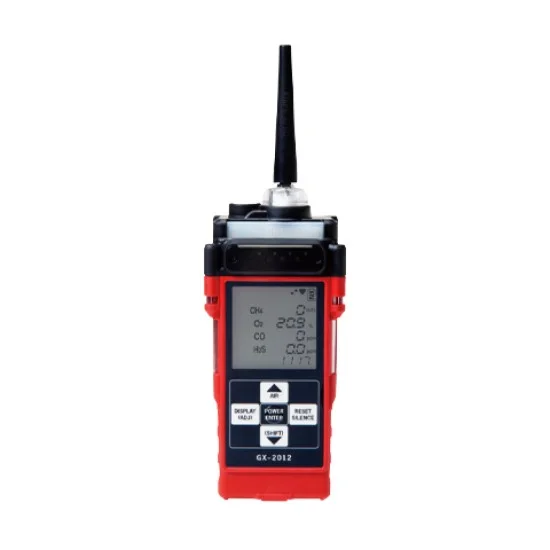 Riken Keiki GX-2012 (O2, H2S, CO. LEL, VOL%) Portable Gas Detector
