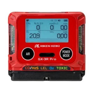 Riken Keiki GX-3R PRO Portable Gas Monitor (O2, H2S, CH4, O2, SO2)
