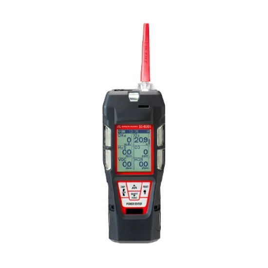 Riken Keiki GX-6000 (CO,O2,H2S,CH4,VOC) Portable Multi Gas Monitor