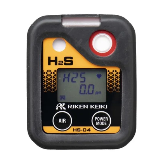 Riken Keiki HS-04 Hydrogen Sulfide (H2S) Portable Gas Monitor