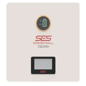 SES Power 2.56kWh IP20 Lithium Ion Battery Power Wall 25.6V 100Ah