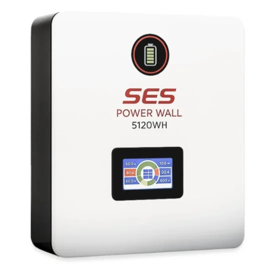 SES Power 5.12kWH IP20 Lithium Ion Battery Power Wall 51.2V 100Ah