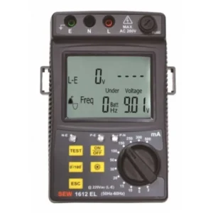 Sew 1612 EL Digital RCD Tester
