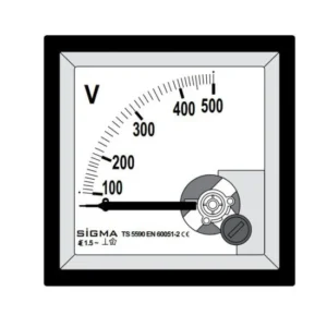 Sigma SA 72V Analogue Voltmeter