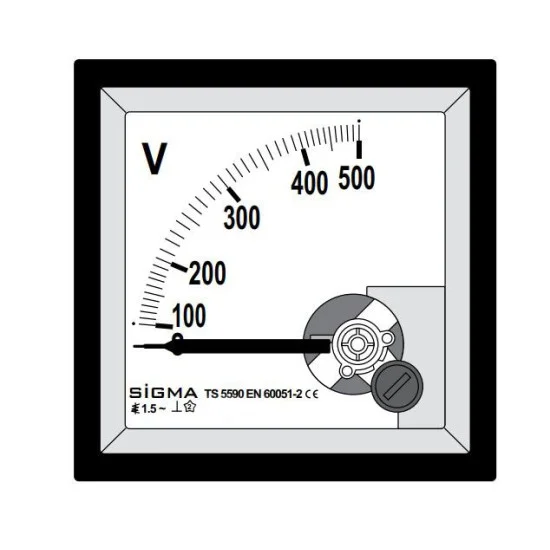 Sigma SA 72V Analogue Voltmeter