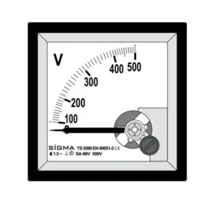Sigma SA 96V Analogue Voltmeter