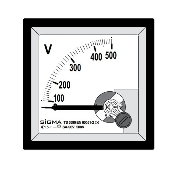 Sigma SA 96V Analogue Voltmeter