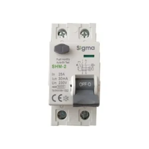 Sigma SHM-2 30 mA Residual Current Circuit Breaker