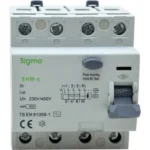 Sigma SHM-4 30 mA Residual Current Circuit Breaker