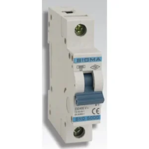 Sigma SND6000 Single Pole Miniature Circuit Breaker
