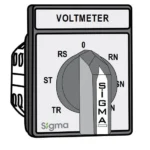 Sigma SPM-V Voltmeter Selector Switch