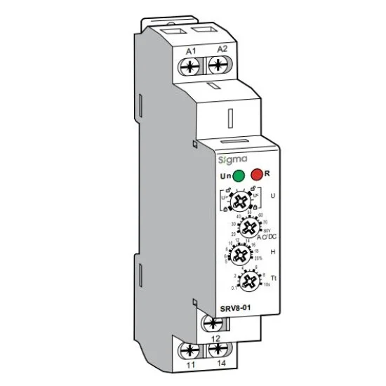 Sigma SRV8-01 Monitoring Voltage Relay