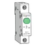 Sigma SSL-G Din Rail Type Green Led Signal Indicator