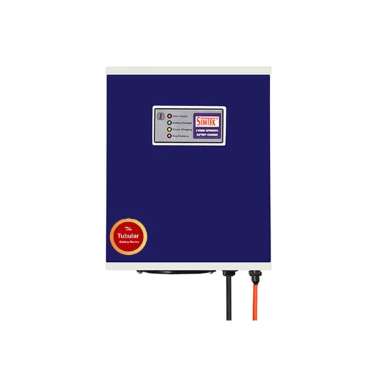 Simtek Tall Tubular Battery Charger 12V 30 Ampere Fully Automatic