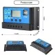 SunMaxx Solar Charge Controller 10A 12V/24V with 2 USB Port