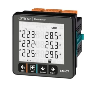 Tense EM-07K New Generation Three Phase Digital Panel Analyzer