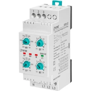 Tense GKM-02 Voltage Control Three Phase & Protection Relays
