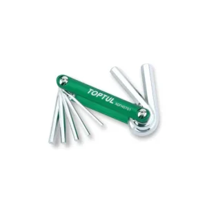 Toptul AGFH0701 7pcs Foldable Hex Key Wrench Set