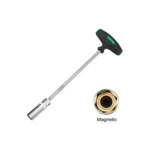 Toptul CTFB1635 1/2'' 16x350mm T-Handle Magnetic Spark Plug Socket