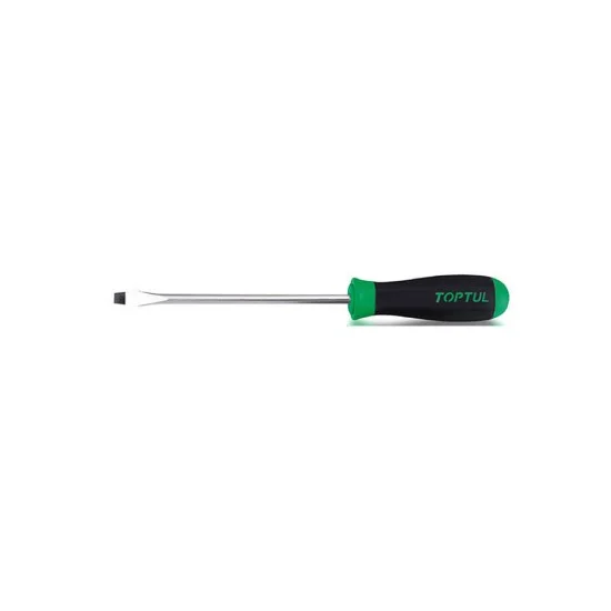 Toptul FAAB1020 Anti-Slip Standard Slotted Screwdriver 1.6x10x200mm