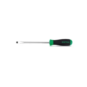 Toptul FAAB6E10 Anti-Slip Standard Slotted Screwdriver 1.2x6.5x100mm