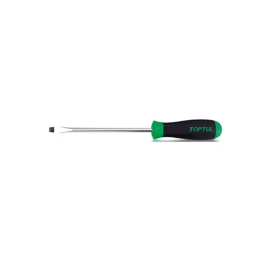 Toptul FAAB6E15 Anti-Slip Standard Slotted Screwdriver 1.2x6.5x150mm