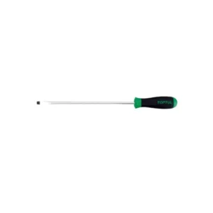 Toptul FACB6E25 Anti Slip Long Flat Screwdriver 1.2x6.5mm