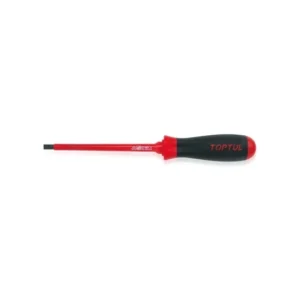 Toptul FAEB0308 VDE Insulated Flat Screwdriver 3.0 x 75mm