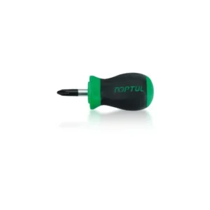 Toptul FBBB0203 Phillip Screwdriver Anti-Slip Stubby PH2x25mm