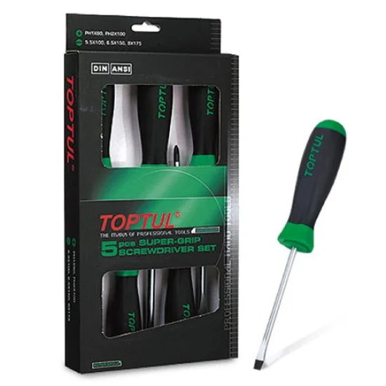 Toptul GAAE0504 5Pcs Screwdriver Set