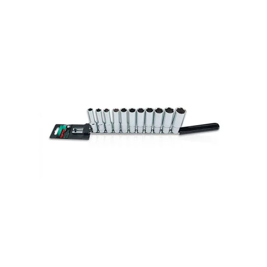 Toptul GAAQ1106 11Pcs 1/2'' Deep Socket Rail Set