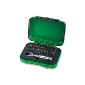 Toptul GABW3103 Mini Ratchet Bit Set 1/4' 31pcs