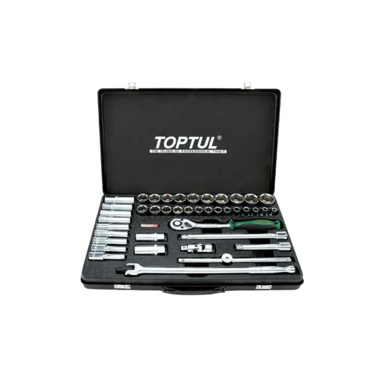 Toptul GCAD4102 41pcs 1/2' 6PT Professional Grade Socket Set