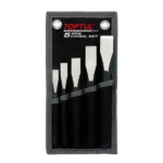 Toptul GPAQ0505 - 5PCS Flat Chisel Set