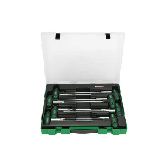 Toptul GZC0802 T-Handle Hex Nut Driver Set 8Pcs