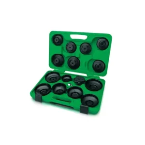 Toptul JGAI1601 16PCS Automotive Cup Type Oil Filter Wrench Set