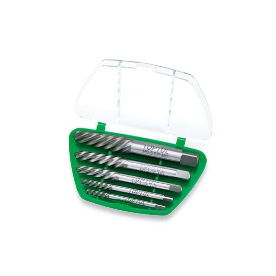 Toptul JGAW0502 5Pcs Screw Extractor Set