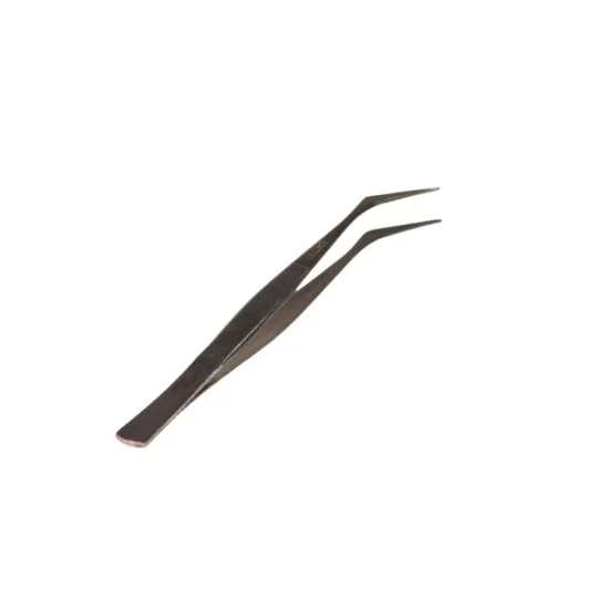 Toptul JJAV0212 Stainless Steel Curved Tweezer 120mm