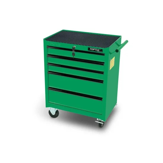 Toptul TCAB0501 5-Drawer Empty Tool Trolley