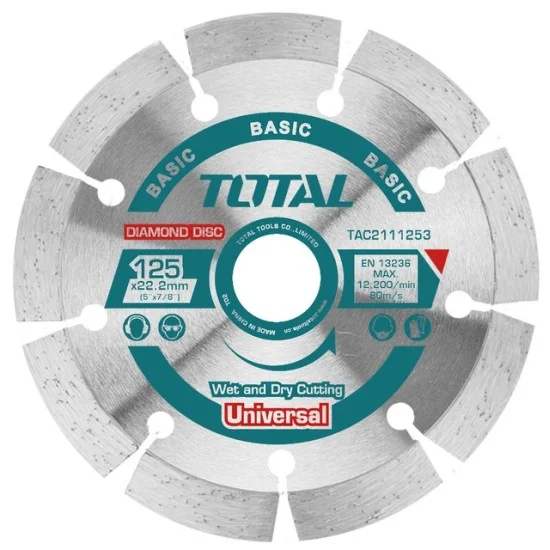 Total TAC-2111253 Turbo Diamond Cutting Disc