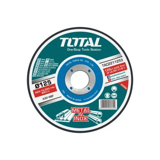 Total TAC-2211253 Abrasive Metal Cutting Disc