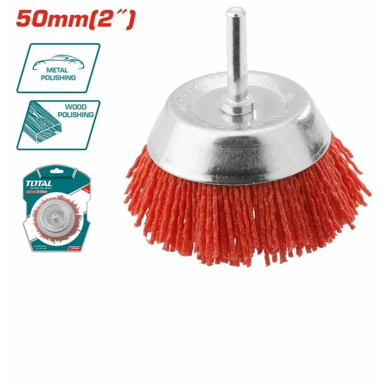 Total TAC33025 Nylon Brush with Shank