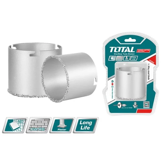 Total TAC410441 44mm HSS M3 Bi-Meta Hole Saw