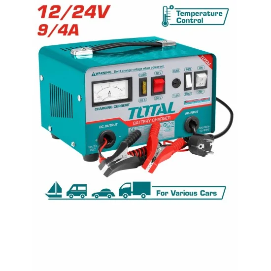 Total TBC1601 Battery Charger 12 / 24V