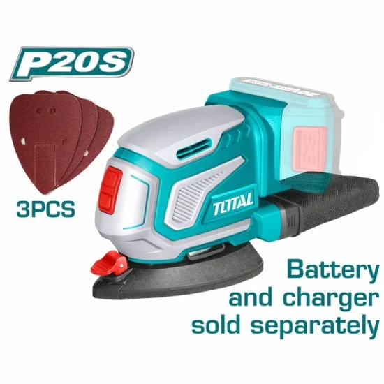 Total TDSLI2051 20V Lithium-Ion Palm Sander
