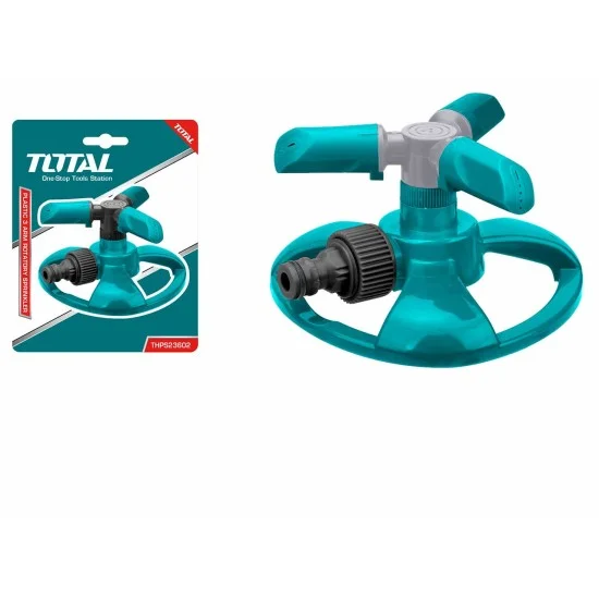 Total THPS23602 Plastic 3 Arm Rotatory Sprinkler