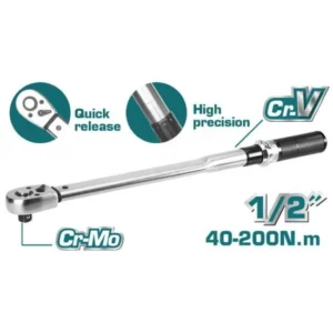 Total THPTW200N2 Torque Wrench 1/2''