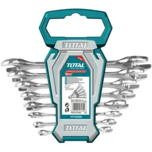 Total THT-102386 Double Open End Spanner Set